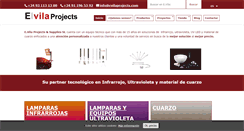 Desktop Screenshot of evilaprojects.com